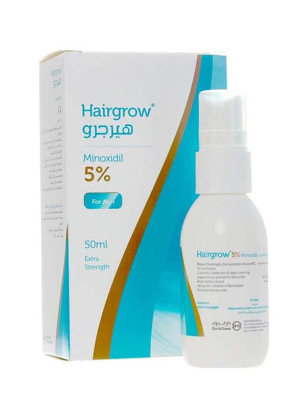 Dar Al Dawa Hairgrow 5% Minoxidil for All Hair Types, 50ml