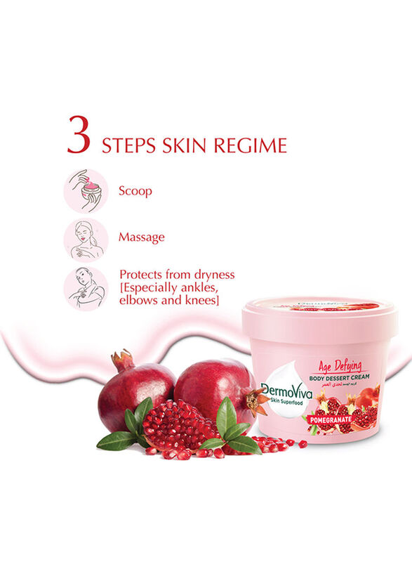 Dabur DermoViva Pomegranate Body Cream, 140ml