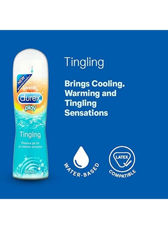 Durex Play Tingle Pleasure Gel, 50ml