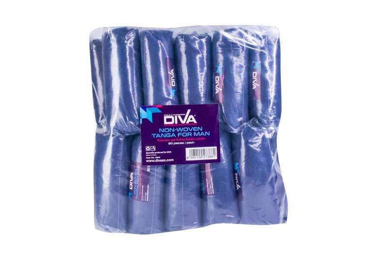 

Generic Diva Disposable Tanga Nonwoven For Man Blue 20 Pc Pack