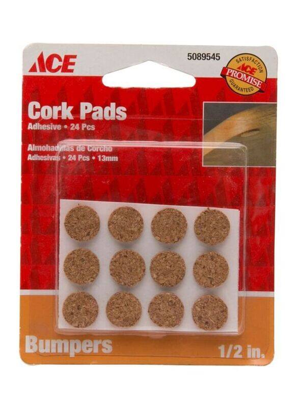 

Ace Adhesive Cork Pads, 24 Piece, Beige