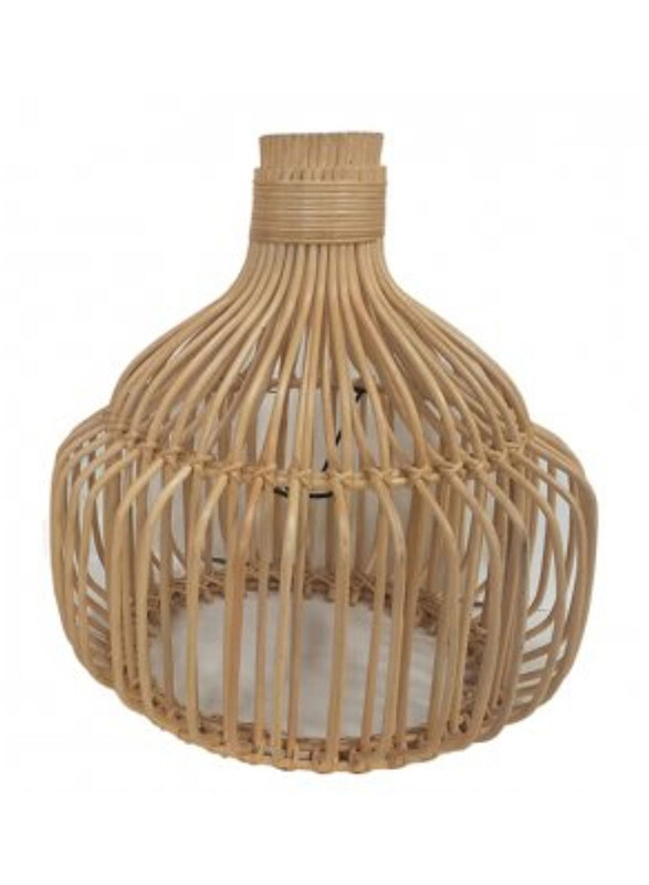 

Generic Rattan Dema Medium Pendant Lamp, Beige