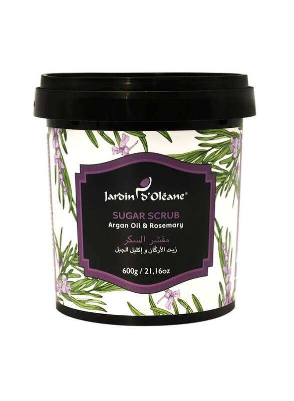 

Jardin d'Oleane Sugar Scrub with Argan Oil and Rosemary, 600gm