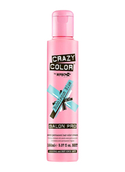 Crazy Color Salon Pro Semi Permanent Hair Color Cream, 150ml, Bubblegum Blue No 63