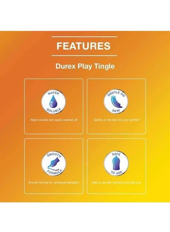 Durex Play Tingle Pleasure Gel, 50ml