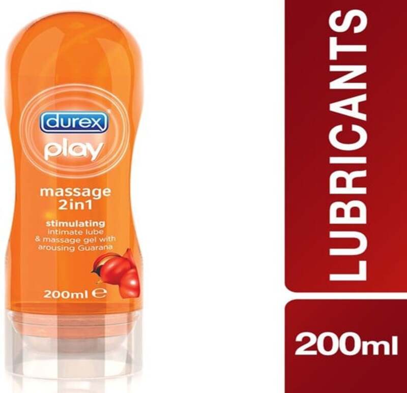 Play Stimultrating Massage 2in1 Lube arousing Guarana - 200ml Gel