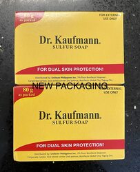 Dr. Kaufmann Medicated Sulphur Soap, 2 x 80g