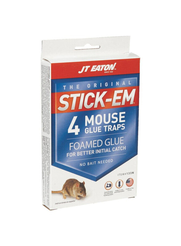 

Jt Eaton Mouse Glue Traps, 4 Pieces, Multicolour