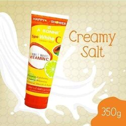 A Bonne Spa White C Shower Creamy Salt, 350g