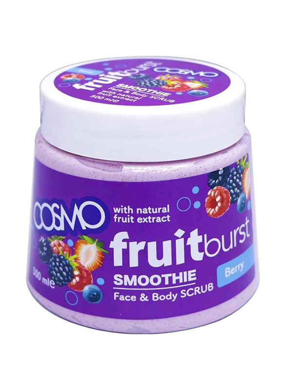 

Cosmo Fruitburst Smoothie with Berry Face and Body Scrub, 12 x 500ml