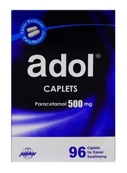 Adol Paracetamol Caplets, 500Mg, 96 Caplets