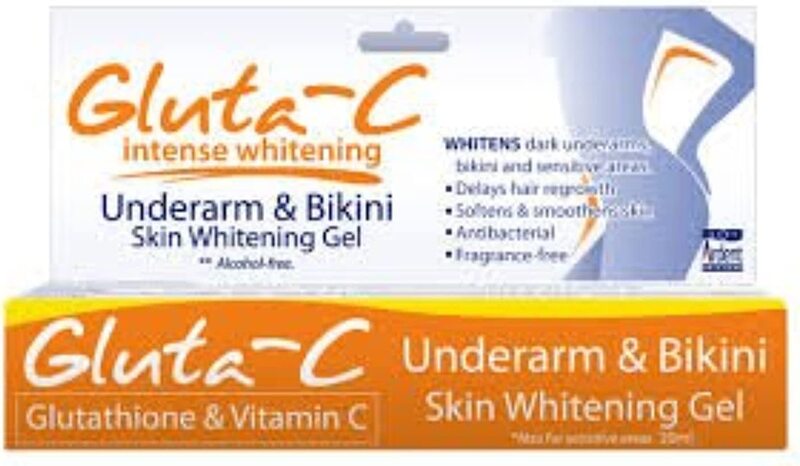 Gluta-C Underarm & Bikini Skin Whitening Gel, 20ml