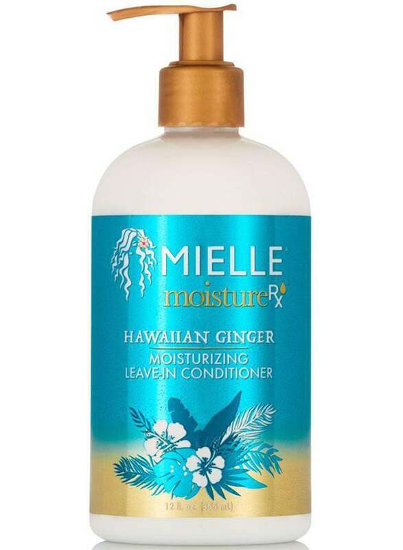 Mielle Organics Moisture Rx Hawaiian Ginger Moisturizing Leave-In Conditioner, 12oz