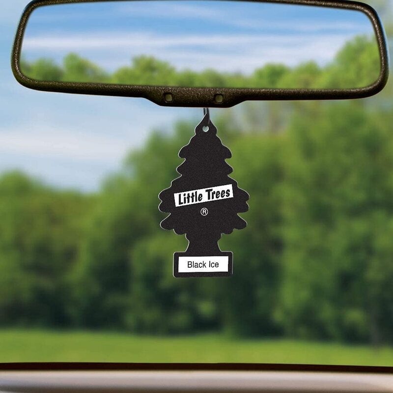 Little Trees Black Ice Paper Car Air Freshener