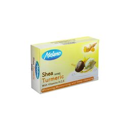 Melano Shea Turmeric Soap with Vitamins A, C & E