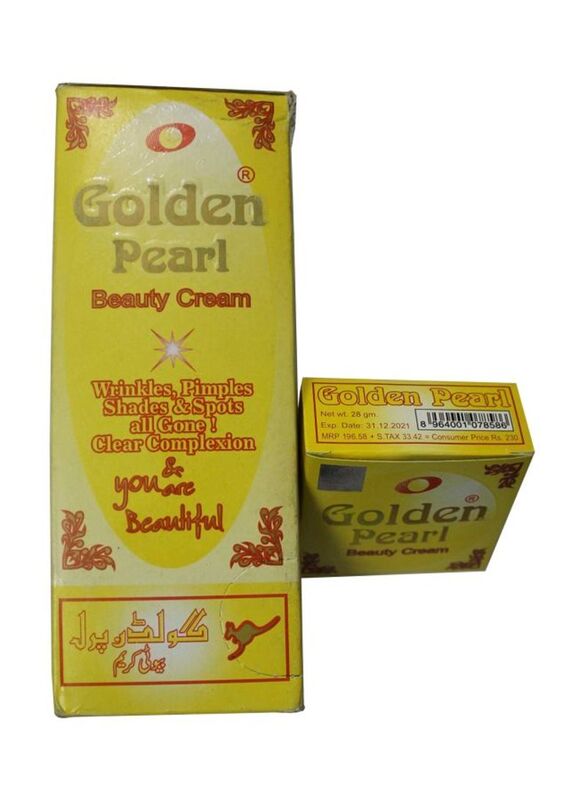 Golden Pearl Beauty Cream, 3 x 28gm