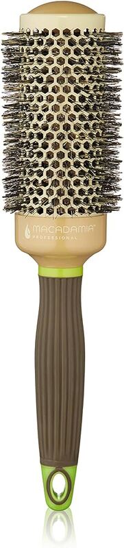 

Generic Macadamia Natural Bristle Ceramic Round Brush 33 Mm