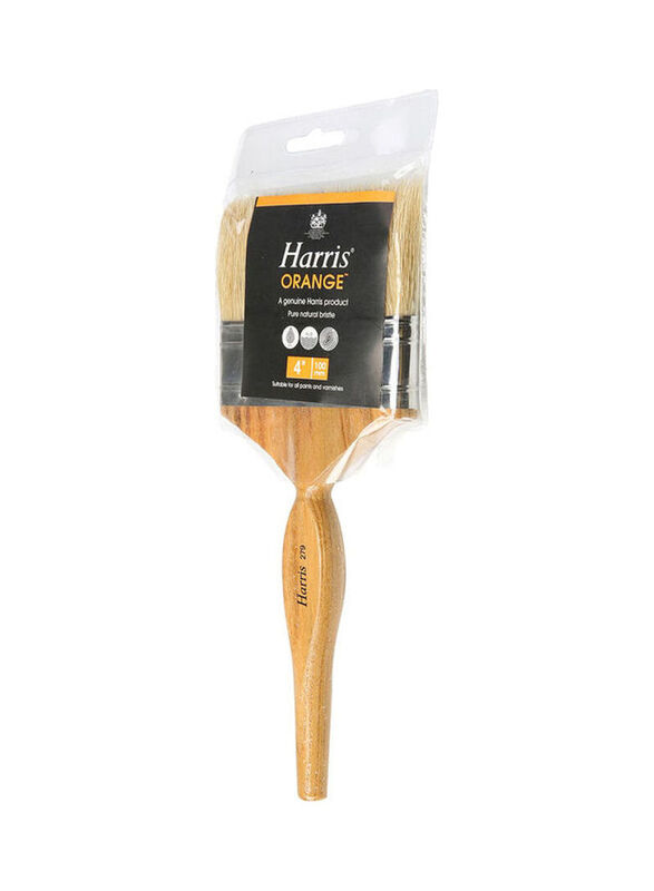 Harris Natural Bristle Brush, 10.2cm, Brown