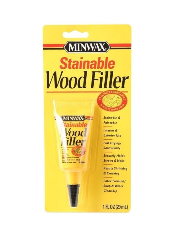 Minwax 29ml Stainable Wood Filler, Multicolour