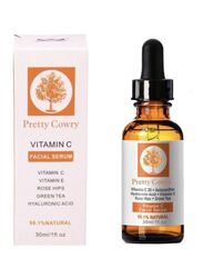 Pretty Cowry Aloe Vera & Vitamin C Facial Serum Set, 2 x 30ml