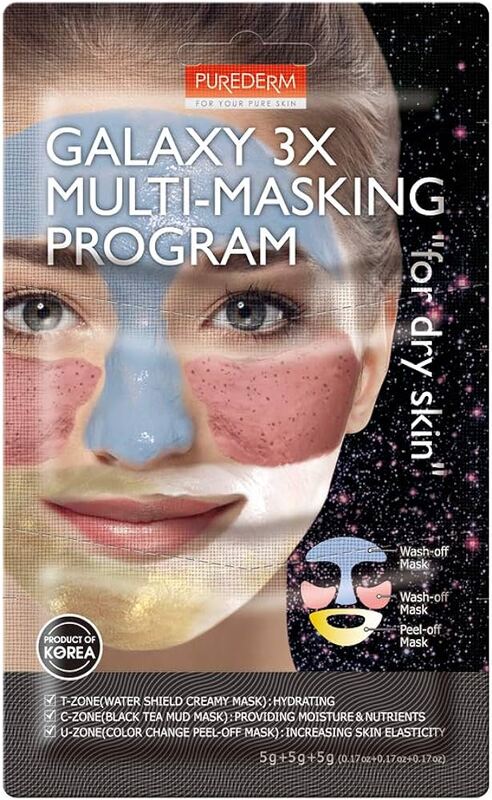 Purederm Galaxy 3X Multi Masking Program (For Dry Skin)