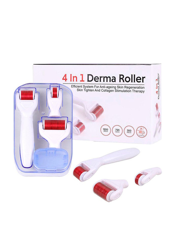 Derma Roller 4-In-1 Roller Kit, Set