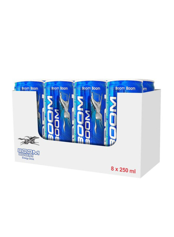 

Boom Boom Energy Drink, 8 x 250ml