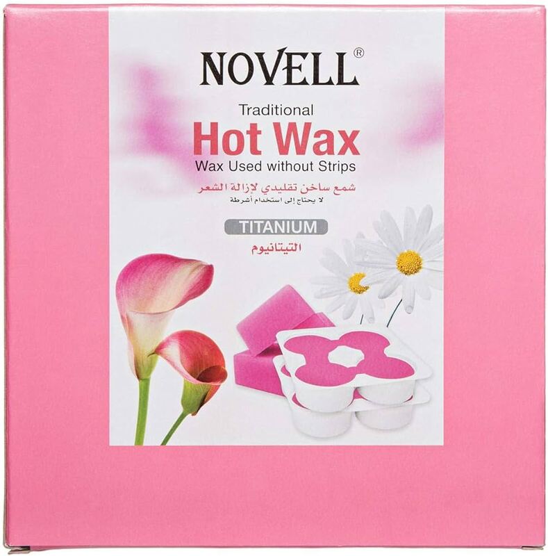 Novell Traditional Hot Wax Titanium 2 X 500 G