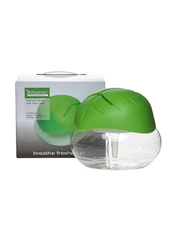 

Refreshen Watering Air Purifier, 2724295875461, Green/Clear
