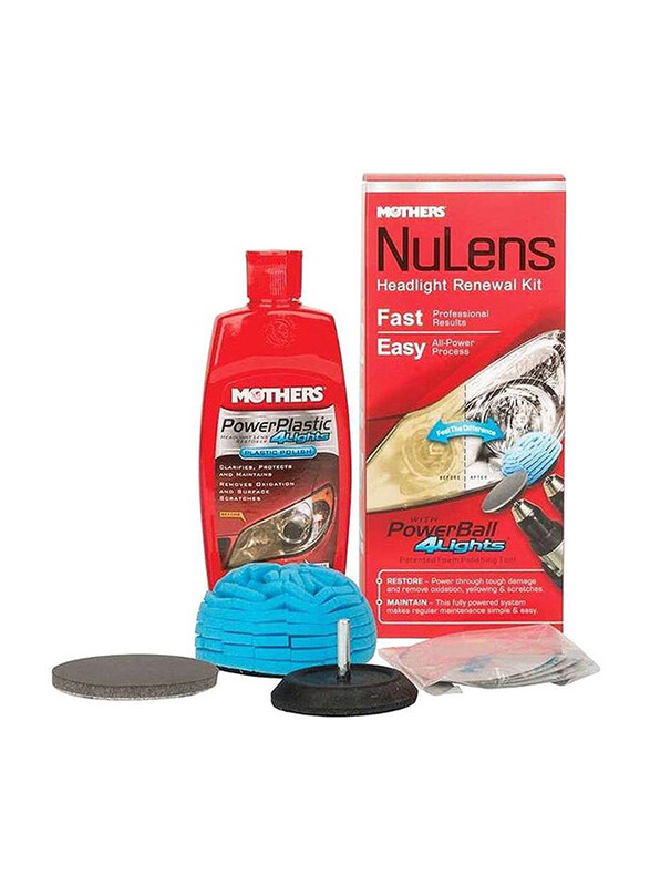 

Mothers NuLens Headlight Restoration Kit, Multicolour