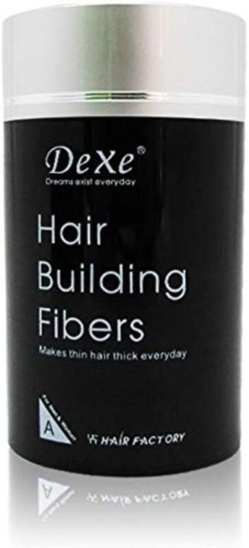 Dexe Hair Building Fibers, Brown, 22g