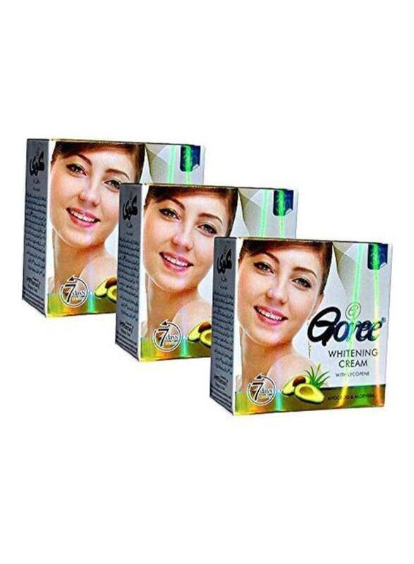 

Goree Whitening Beauty Cream, 3 x 30gm