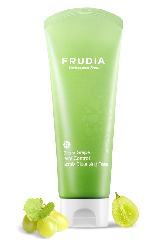 Frudia Green Grape Pore Control Scrub Cleansing Foam 145ml