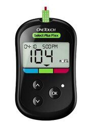 OneTouch Select Plus Flex Blood Glucose Meter, Black