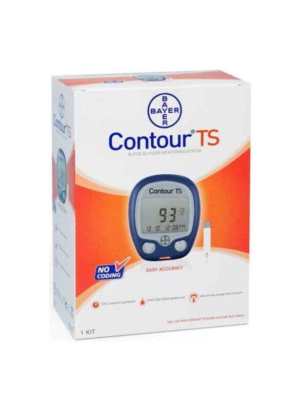 

Bayer Contour TS Blood Glucose Monitoring System, Black