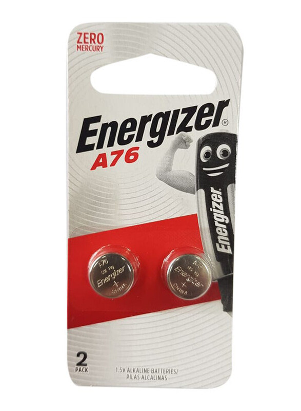 

Energizer Alkaline Batteries, 2 Pieces, Silver