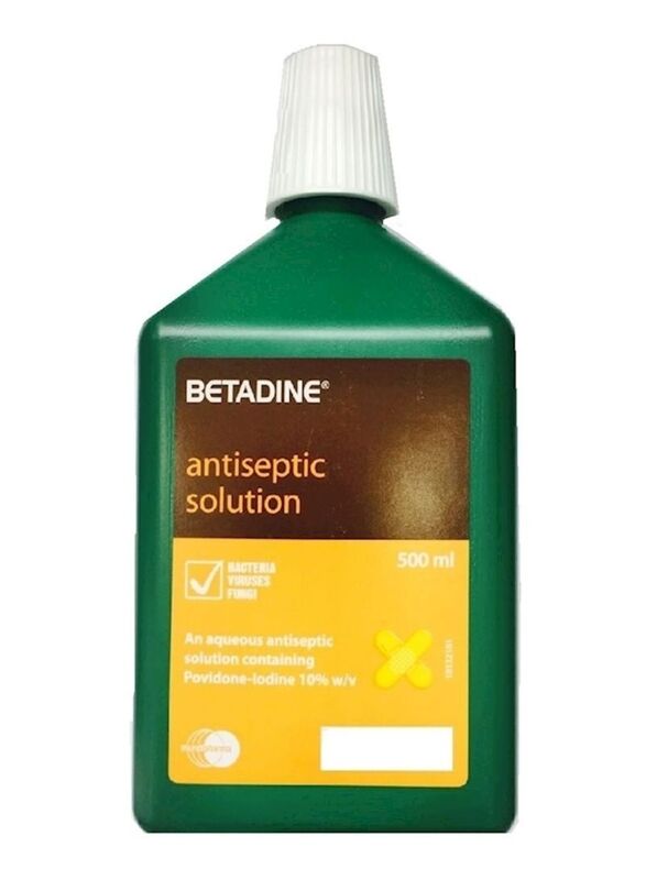 Betadine Antiseptic Solution, 500ml