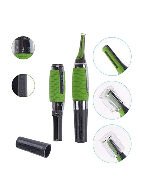 MicroTouch Max Personal Trimmer, Green/Black