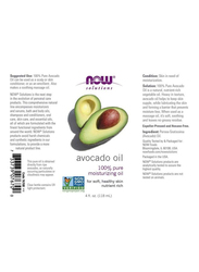 Now Foods Avocado Oil, 118ml