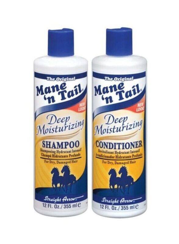 

Mane 'n Tail Deep Moisturizing Shampoo and Conditioner Set for All Hair Types, 2 x 355ml
