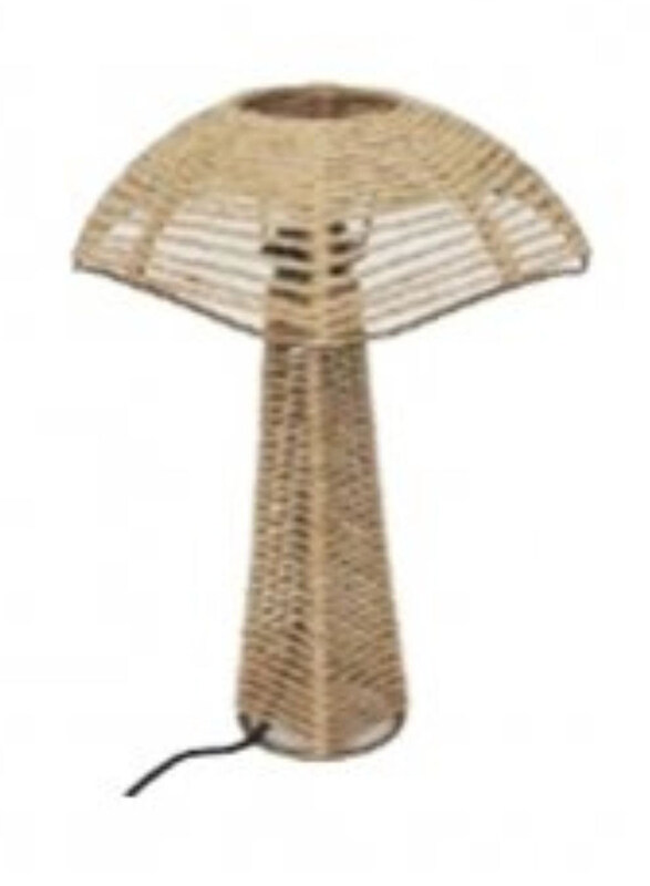 

Generic Jute Table Lamp, 41cm, Beige