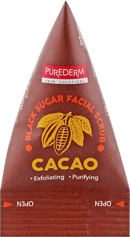 Purederm Black Sugar Facial Scrub Cacao 20g