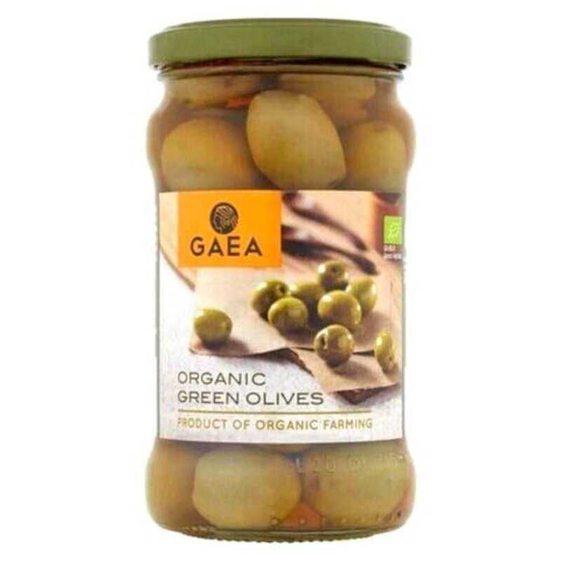 Gaea Green Olives In Brine 300g