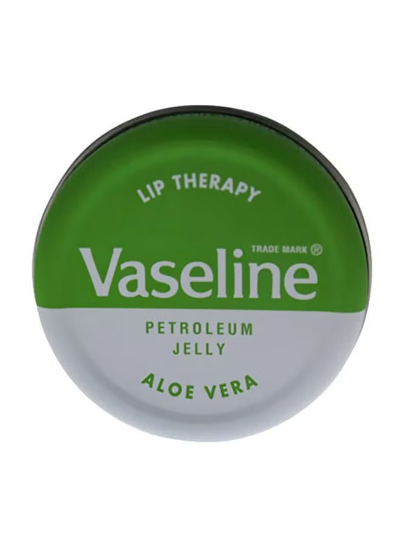 Vaseline Lip Therapy Aloe Vera Gel Petroleum Jelly, 20gm
