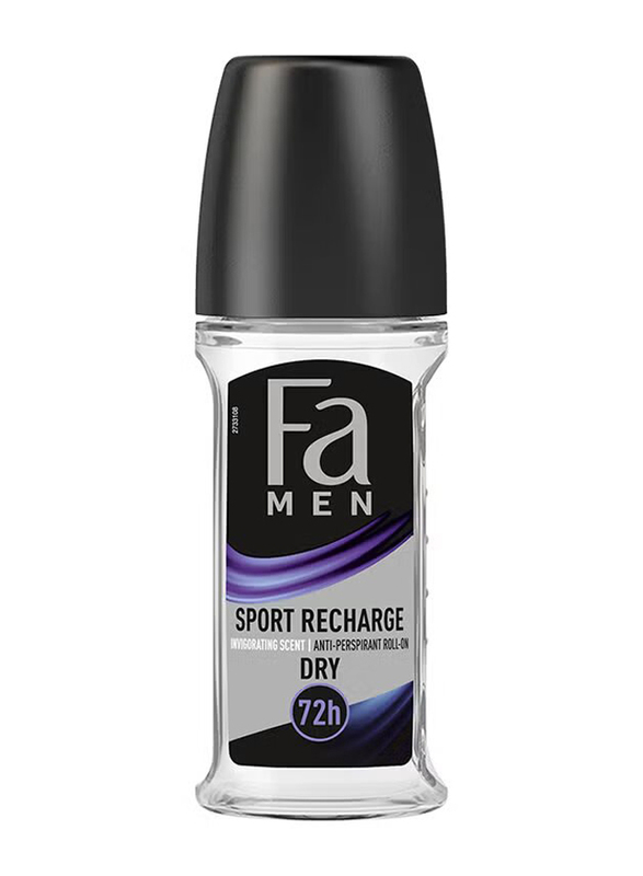 Fa Sport Recharge Roll-On Deodorant, 50ml