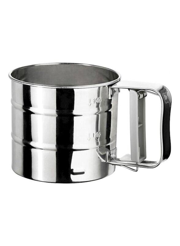 

Generic Stainless Steel Flour Sifter, Silver