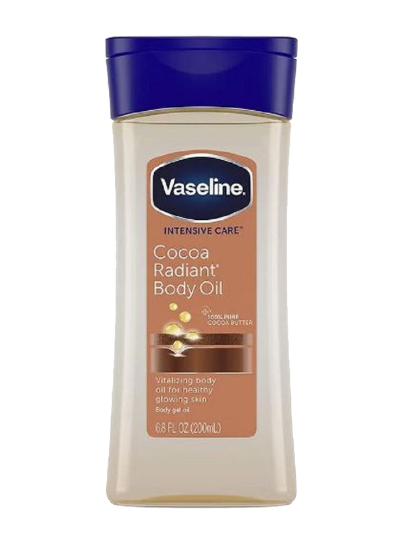 Vaseline Intensive Care Cocoa Radiant Body Oil, 200ml