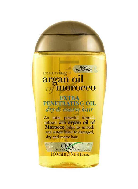 

OGX Ogx Renewing+ Argan Extra Penetrating Hair Oil of Morocco, Yellow, 100ml