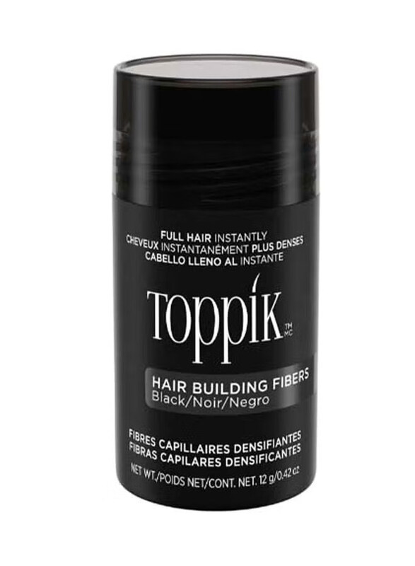 

Toppik Hair Building Fibers Black for All Hair Types, 12g