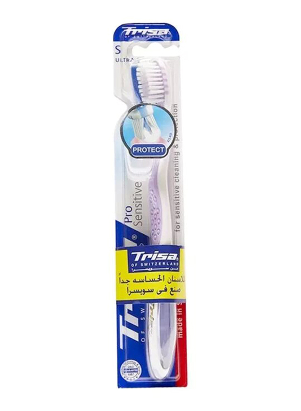 Trisa Pro Sensitive Ultra Soft Toothbrush, 003766, White